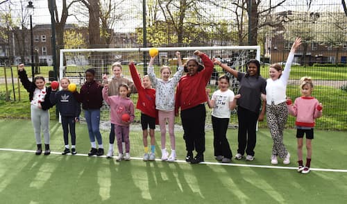 Camden girls get moving image